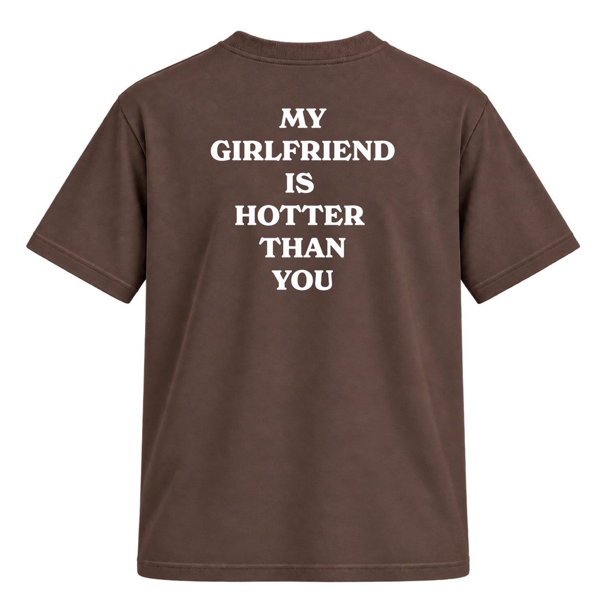 Camiseta "my girlfriend is hotter than you" - Costas