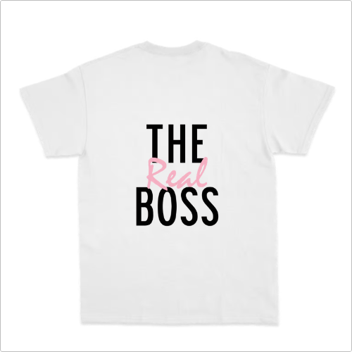 Camiseta The Real Boss