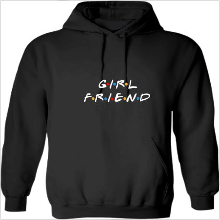 Moletom com Capuz Girl Friend