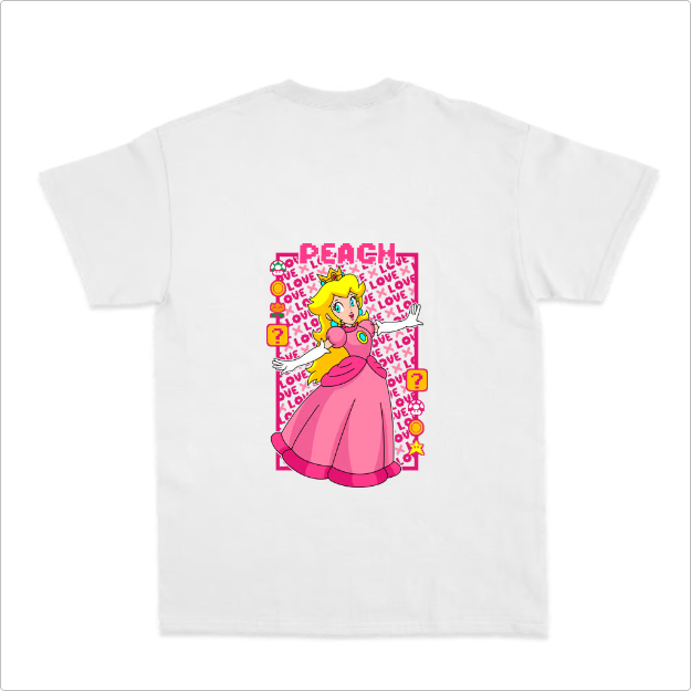 Camiseta Peach LOVE U