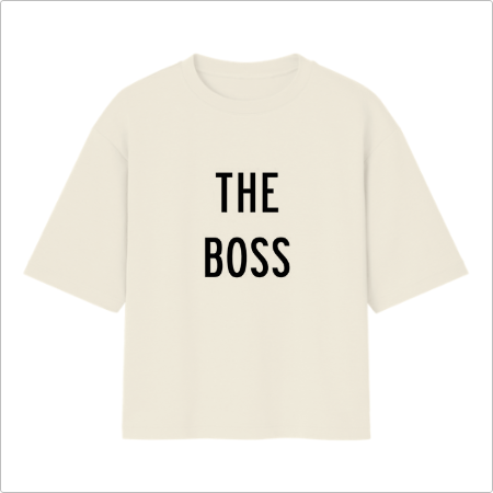 Camiseta Oversized The Boss