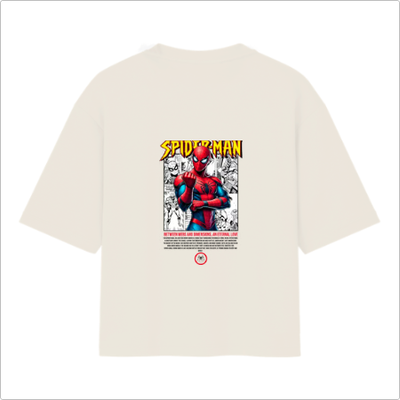 Camiseta Oversized Spider Man