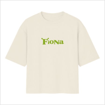 Camiseta Oversized Fiona