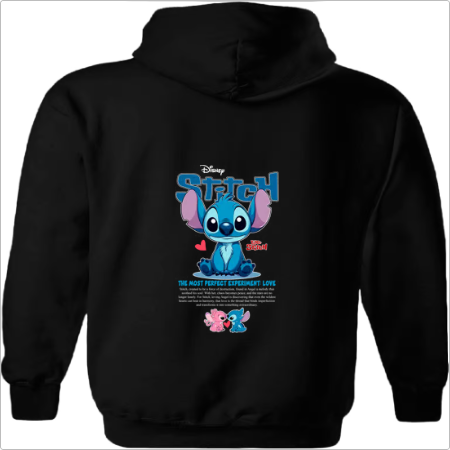 Moletom com Capuz Stich Heart