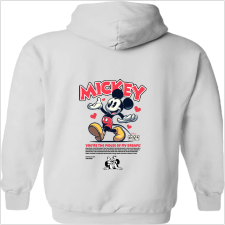 Moletom com Capuz Mickey Vintage