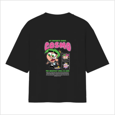 Camiseta Oversized Cosmo