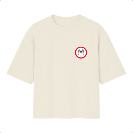 Camiseta Oversized Spider Man Peito