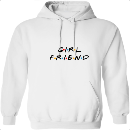 Moletom com Capuz Girl Friend