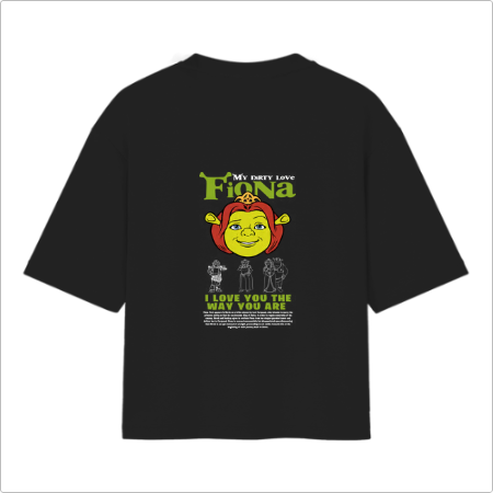 Camiseta Oversized Fiona