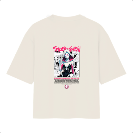 Camiseta Oversized Spider Gwen