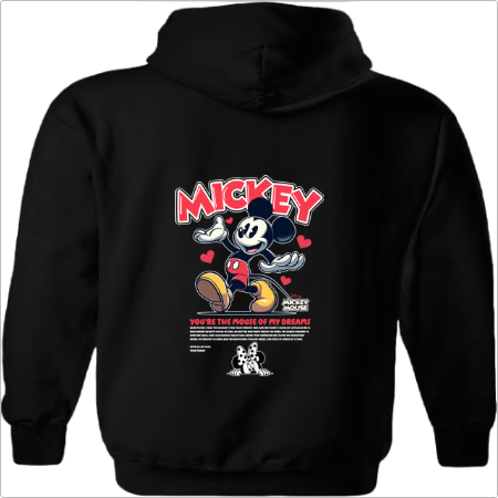 Moletom com Capuz Mickey Vintage