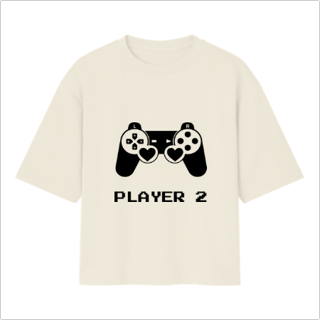 Camiseta Oversized Player 2