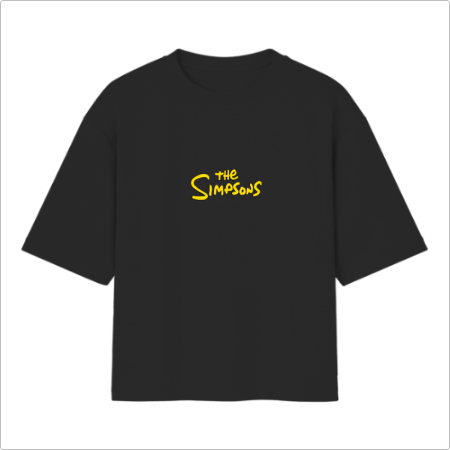 Camiseta Oversized Marge