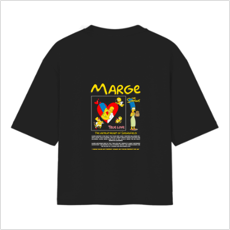 Camiseta Oversized Marge