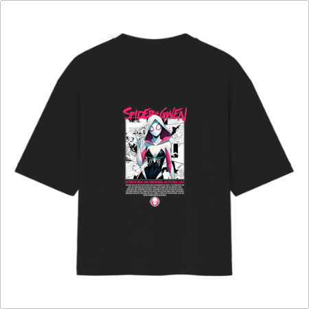 Camiseta Oversized Spider Gwen