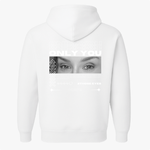 Moletom Personalizado "Only You Olhar"