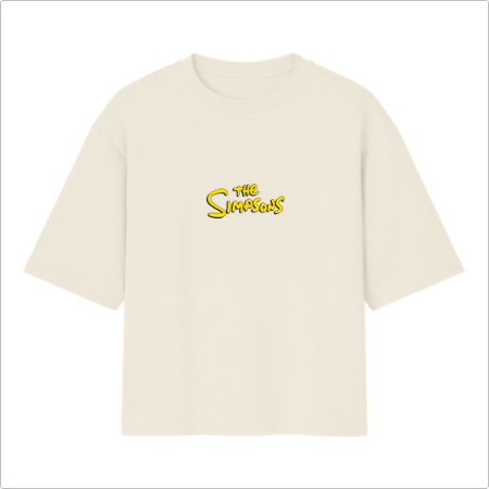 Camiseta Oversized Marge
