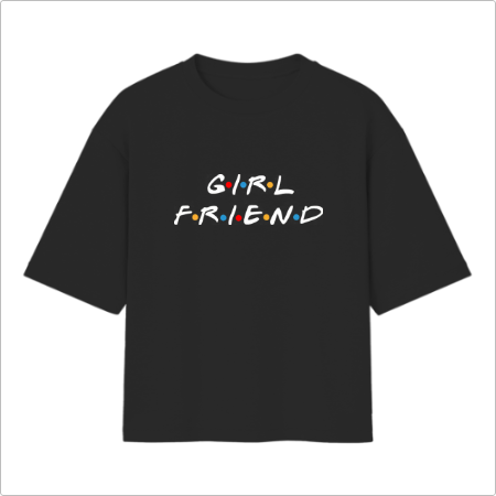 Camiseta Oversized Girlfriend