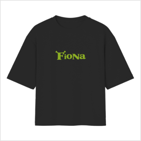 Camiseta Oversized Fiona