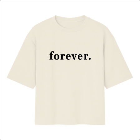 Camiseta Oversized Forever