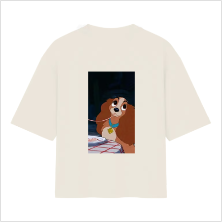 Camiseta Oversized Dama