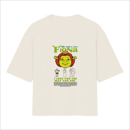 Camiseta Oversized Fiona