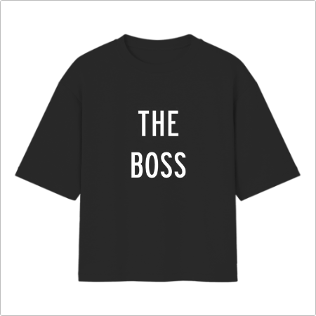Camiseta Oversized The Boss