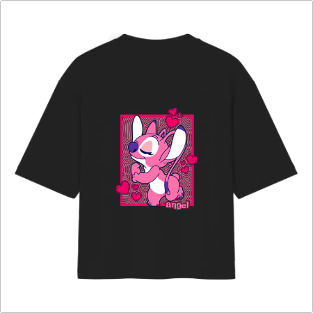 Camiseta Oversized Angel Love