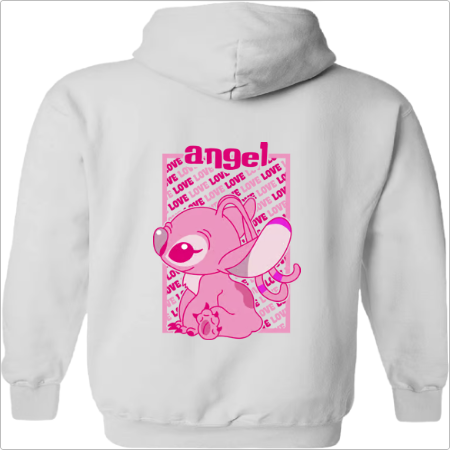 Moletom com Capuz Angel Kisses