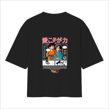 Camiseta Oversized Goku