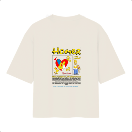 Camiseta Oversized Homer