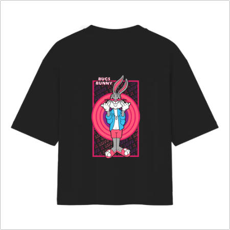 Camiseta Oversized Pernalonga