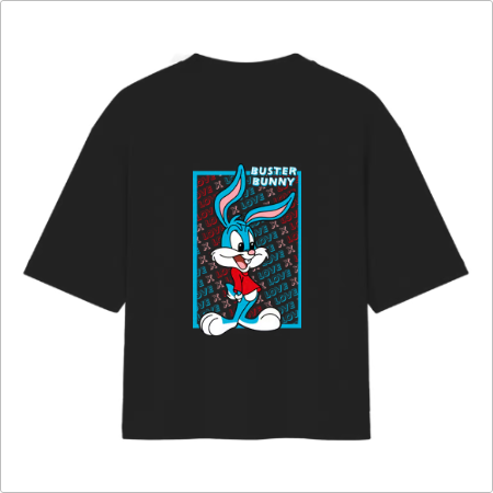 Camiseta Oversized Baby Pernalonga