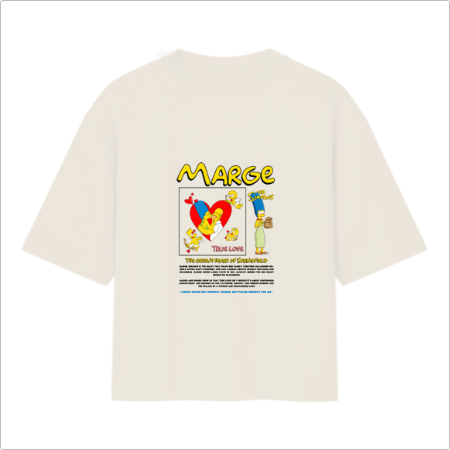 Camiseta Oversized Marge