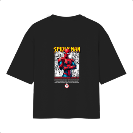 Camiseta Oversized Spider Man