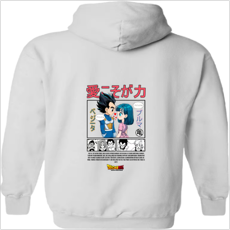 Moletom com Capuz Vegeta