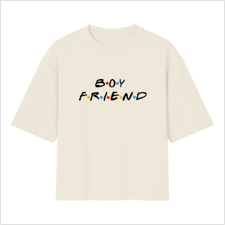 Camiseta Oversized Boyfriend