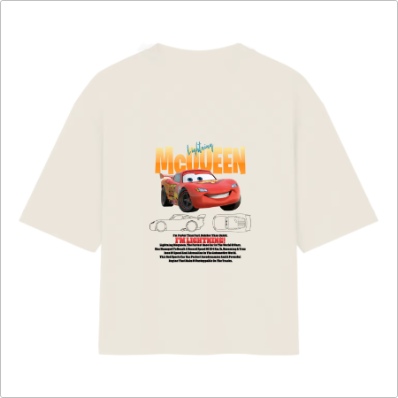Camiseta McQueen Oversized