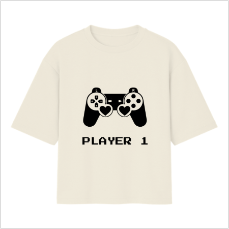 Camiseta Oversized Player 1