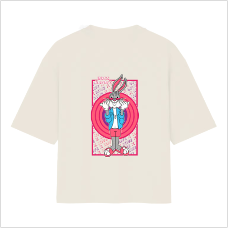 Camiseta Oversized Pernalonga