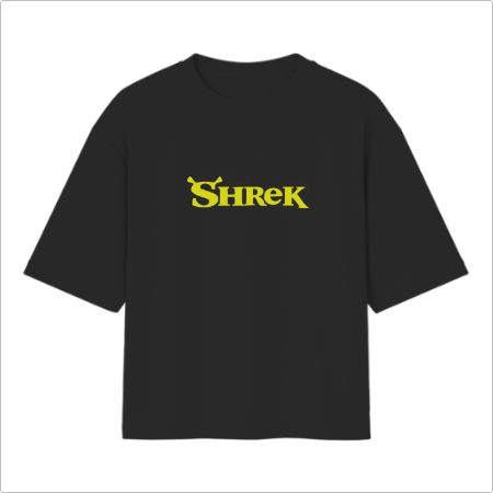 Camiseta Oversized Shrek