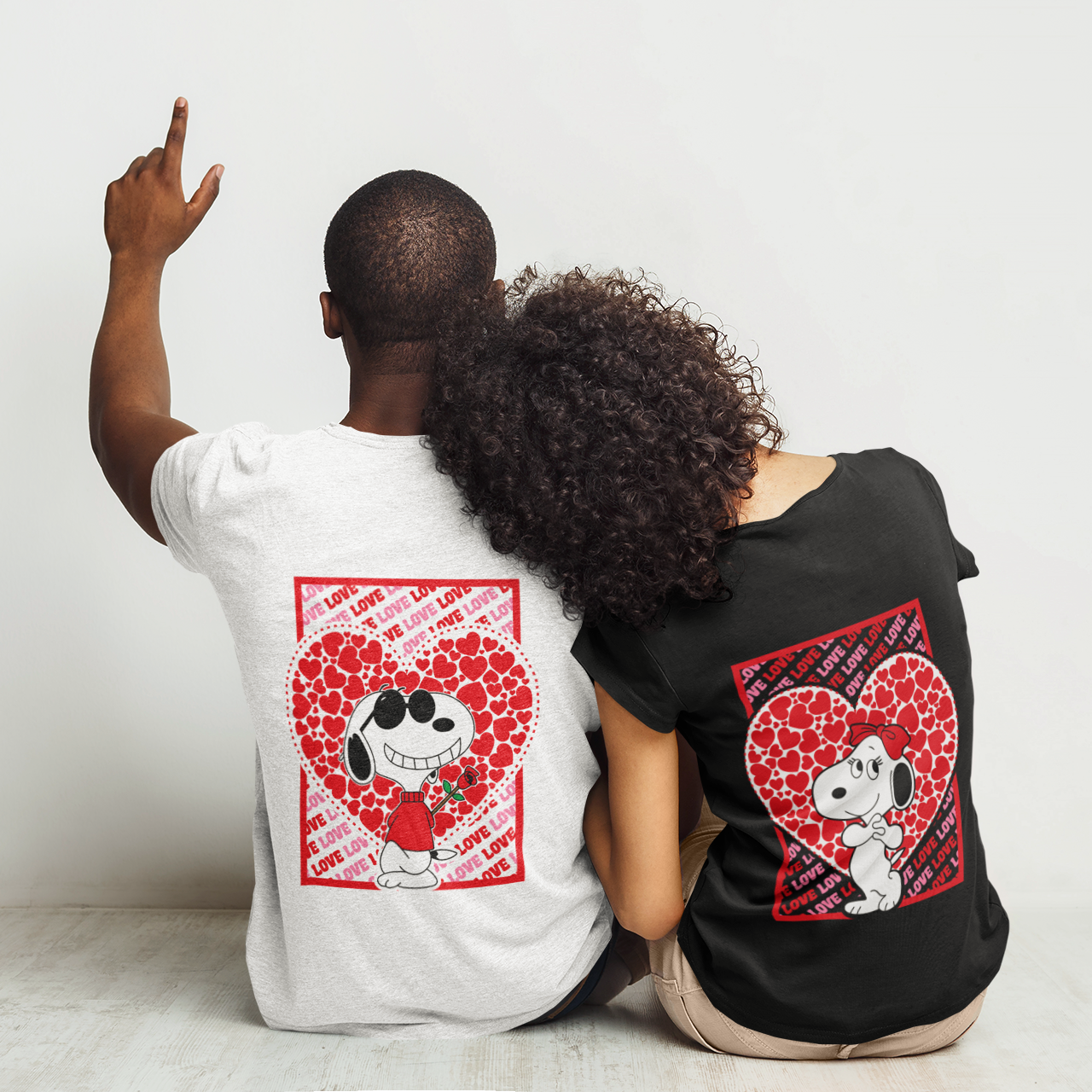 Parzinho "Snoopy & Fifi"
