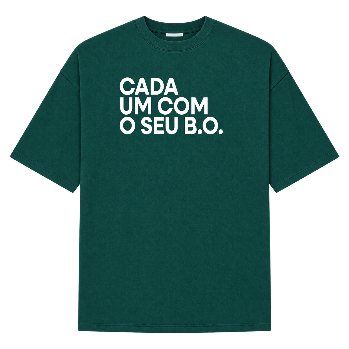 Oversized "Cada um com o seu B.O."