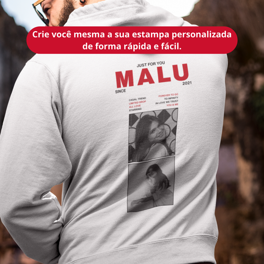 Moletom Personalizado "Álbum"