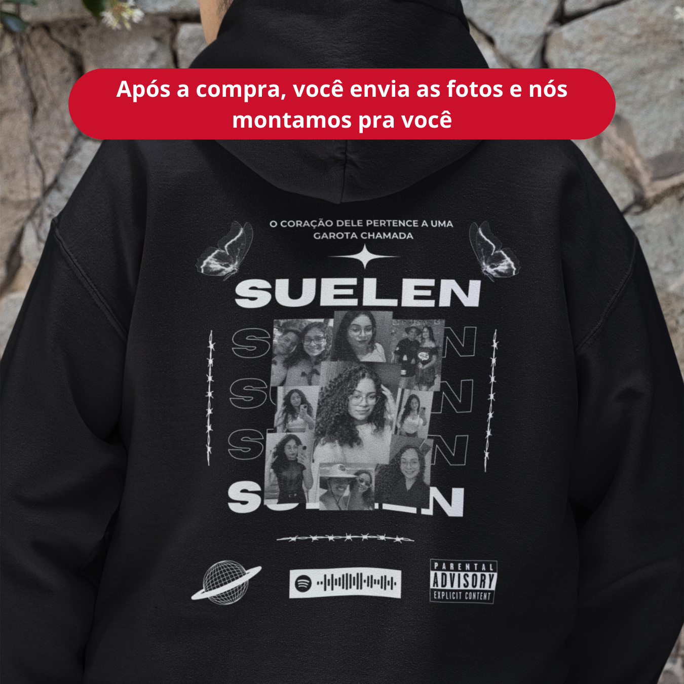 Moletom Personalizado "Butterfly"