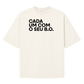 Oversized "Cada um com o seu B.O."
