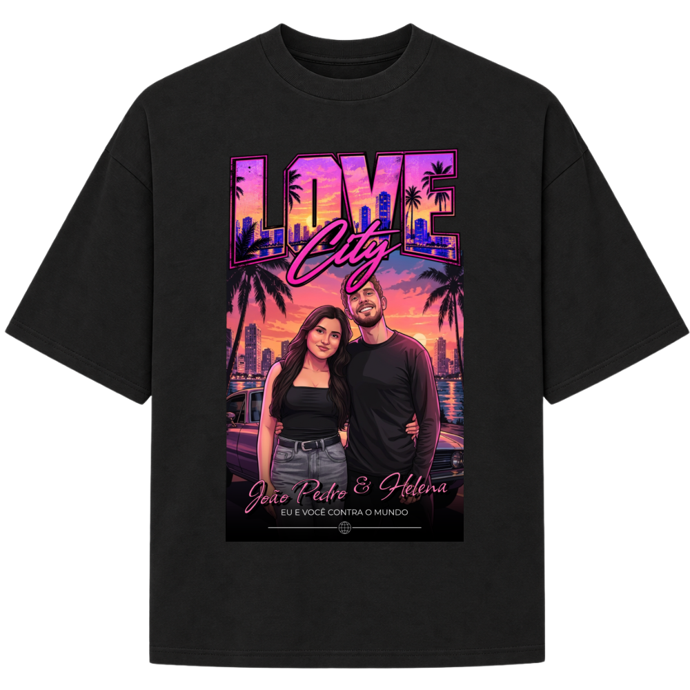 Camiseta Personalizada "Love City"