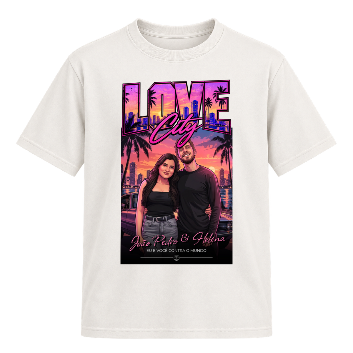 Camiseta Personalizada "Love City"