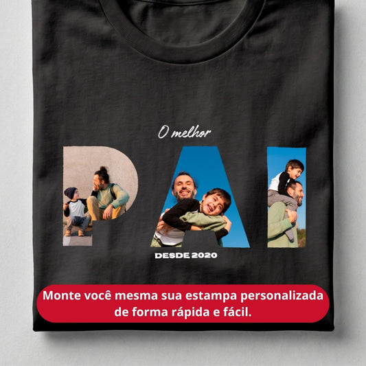 Camiseta Personalizada "Photo Dad"