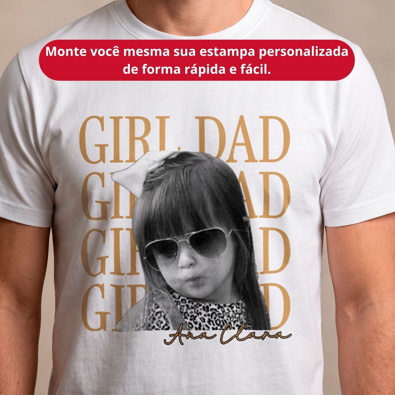Camiseta Personalizada "Dad Legacy"